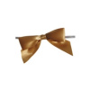 Large OLD GOLD Bow on Twistie (Qty 25)